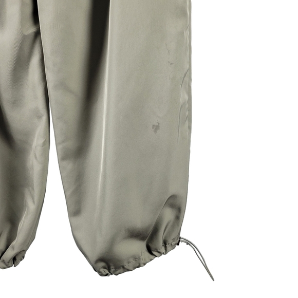 Edikted Asha Low Rise Nylon Cargo Parachute Pants Women's Size XS Light Green - Picture 7 of 13